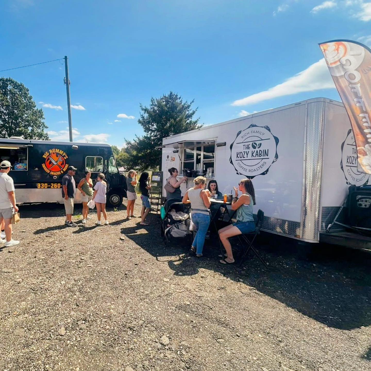 The Kozy Kabin Coffee Trailer