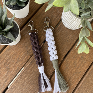 Macrame Keychain (Flower)